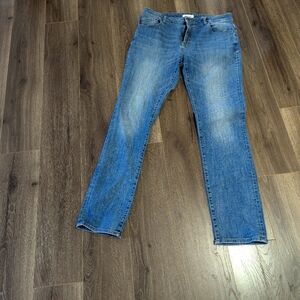 - Warp + Weft Classic Blue Denim Jeans. Amsterdam Slim. Waist 36. inseam 3…